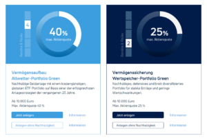 Angebotsdetails unserer ETF-Portfolios